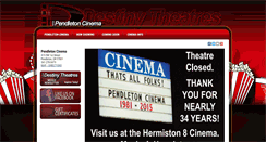Desktop Screenshot of moviesinpendleton.com